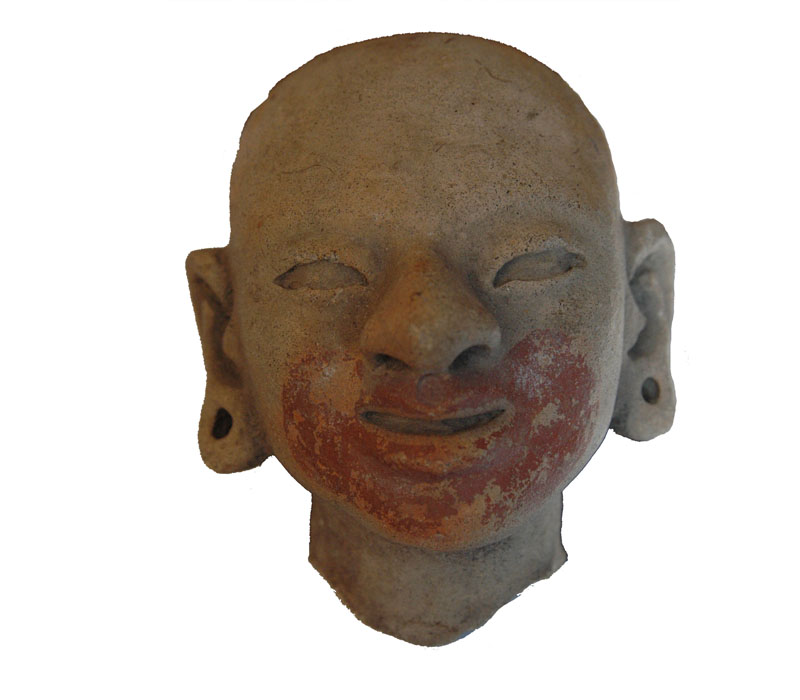 Fragment de sculpture précolombienne