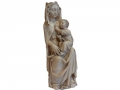 Vierge à l'enfant en ivoire.